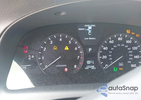 2008 Lexus Ls 460 from USA, damaged, VIN JTHBL46F785080803